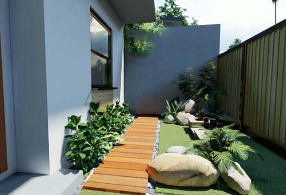 Ginko Unit commercial landscape design